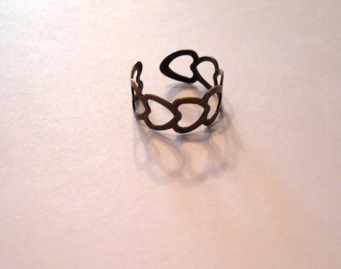 Heart Wrap Ring - Adjustable